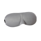 3D Portable Shading Sleep Rest Aid Cover Eye Patch Sleeping Mask Female Cute Eye Mask(Grey)