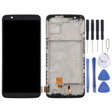 For OnePlus 5T A5010 TFT Material LCD Screen and Digitizer Full Assembly with Frame (Black)