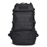 Waterproof Nylon Backpack Shoulders Bag Outdoors Hiking Camping Travelling Bag, Capacity:45L(Black)