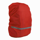 Reflective Light Waterproof Dustproof Backpack Rain Cover Portable Ultralight Shoulder Bag Protect Cover, Size:XL(Red)