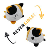 15cm Flipped Doll Double-Sided Expression Flipped Animal Cartoon Doll Plush Toy(Color Kitten)