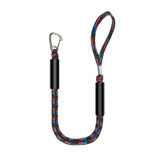 Pier Stainless Steel Clamp Boat Rope Accessories PWC Built-In Buffer Kayak Mooring Cable(Black Blue Red)