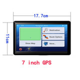 X20 7 inch Car GPS Navigator 8G+256M Capacitive Screen Bluetooth Reversing Image, Specification:North America Map