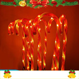 10 in 1 Christmas Cane Lights Holiday Indoor Garden Decoration Lights(UK Plug)