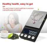 High-Precision Electronic Scale Mini Portable Jewellery Medicine Scale, Style:100g/0.01g