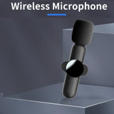 Outdoor Live Radio Lavalier Microphone Bluetooth Miniature Wireless Mics, Model: Single Microphone Type-C Interface