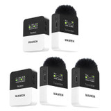 MAMEN KT-W1 Live Single-Reverse Camera Microphone, Specification: 2 in 1