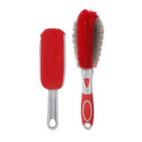 Car Wash Brush Soft Hub Multi-Function Dust Removal Tool, Color: Red Wheel Brush 