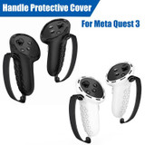 For Oculus/Meta Quest 3 Controller Silicone Anti-Slip Protective Cover VR Accessories(Black)