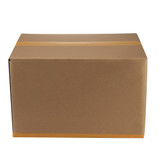 Shipping Packing Moving Kraft Paper Boxes, Size: 38x28x19cm