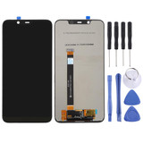 TFT LCD Screen for Nokia X7 / 8.1 / 7.1 Plus TA-1131 with Digitizer Full Assembly (Black)