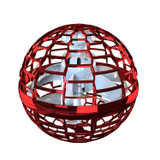Magic Flying Ball Gyro Aircraft Can Spin Creative Decompression Toys(Red)