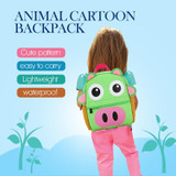 Cute Kid Toddler School Bags Kindergarten Children bag 3D Cartoon Animal Bag(Chick)