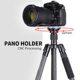 Xiletu TPC60 360 Degree Rotating Panoramic Head Tripod Holder SLR Camera Base Plate