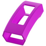 Intelligent Wearable Device, Solid Color Silicone Watch Protective Case for FITBIT Alta / HR(Purple)