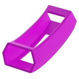 Intelligent Wearable Device, Solid Color Silicone Watch Protective Case for FITBIT Alta / HR(Purple)