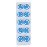 10 PCS Car Styling Anti-collision Sticker(Blue)