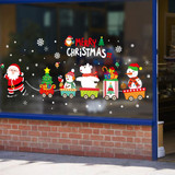 Window Glass Door Removable Christmas Festival Wall Sticker Decoration(6252)