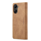 For Realme 10 Pro 5G CaseMe 013 Multifunctional Horizontal Flip Leather Phone Case(Brown)