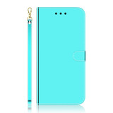 For Xiaomi Poco F5 Pro / Redmi K60 Imitated Mirror Surface Leather Phone Case(Mint Green)