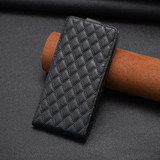 For Xiaomi 13 Pro Diamond Lattice Vertical Flip Leather Phone Case(Black)