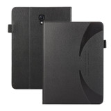 For Samsung Galaxy Tab A 10.5 / T590 Litchi Texture Leather Sucker Tablet Case(Black)