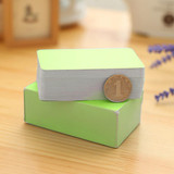 5 Boxes (About 90 PCS in One Box) Blank DIY Greeting Card Graffiti Rounded Small Card Blank Small Handwritten Paper Card Message Word Card(Green)