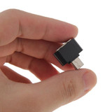 Micro USB 2.0 to USB 2.0 Adapter with OTG Function, For Samsung / Huawei / Xiaomi / Meizu / LG / HTC and Other Smartphones(Black)