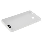 Frosted Surface Plastic Back Housing Cover for Microsoft Lumia 430(White)