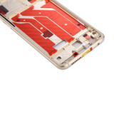 For Huawei Honor 9 Front Housing LCD Frame Bezel Plate(Gold)