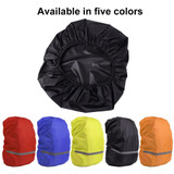 Reflective Light Waterproof Dustproof Backpack Rain Cover Portable Ultralight Shoulder Bag Protect Cover, Size:M(Black)