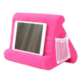 Laptop Holder Tablet Pillow Multifunction Laptop Cooling Pad Rest Cushion(Rose Red)