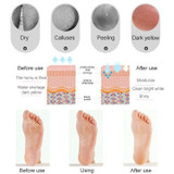 Silicone Sailboat Socks Foot Heel Anti-cracking Sleeve Anti-drying Beach Home Socks, Size:S(33-35)(Skin Color)