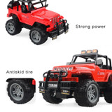 Electric Children Four-Way Remote Control Car Toy Model Toy, Proportion: 1:18(Red SUV 6061)