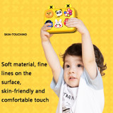 DIY Cute Cartoon Waterproof Kids Messenger Bag(Yellow)