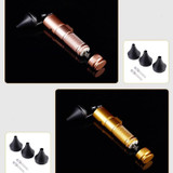 Ear Cleaning Hand Lamp USB Charging Otoscope(Rose Gold)