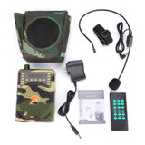 48W Wireless Bluetooth Voice Amplifier with Remote Control Supports USB/TF Card Playback AU Plug(Camouflage)