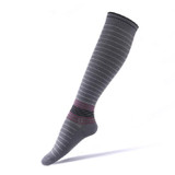 3 Pairs Outdoor Cycling Running Quick-Drying Breathable Adult Sports Socks, Size:L/XL(Gray)