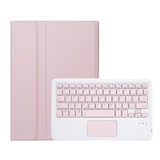 For Xiaomi Pad 6 / Pad 6 Pro A0N7-A Lambskin Texture Ultra-thin Bluetooth Keyboard Leather Case with Touchpad(Pink)