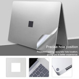 4 in 1 Notebook Shell Protective Film Sticker Set for Microsoft Surface Laptop 3 13.5 inch (Grey)