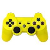 Snowflake Button Wireless Bluetooth Gamepad Game Controller for PS3(Yellow)