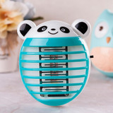 Cute Household Mosquito Killer Lamp LED Light Anti Mosquito Bug Zapper Insect Muggen Killer Night Light Colorful US Plug(Blue)