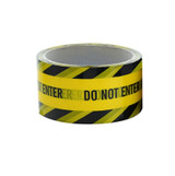 3 PCS Floor Warning Social Distance Tape Waterproof & Wear-Resistant Marking Warning Tape(Twill Keep Out)