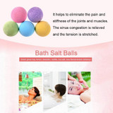 3 PCS 10g Natural Bubble Shower Bombs Ball Bath Salt Body Essential Oil Bath Ball(Green)