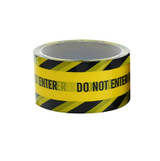3 PCS Floor Warning Social Distance Tape Waterproof & Wear-Resistant Marking Warning Tape(Do Not Enter)