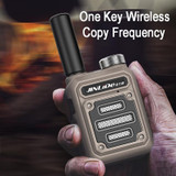 JINLIDE 3-5km 8W 6000mAh Hand-held Walkie Talkie Wireless Copy Frequency Ham Radio(Yellow)