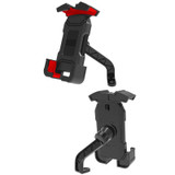 Shockproof Navigation Bracket for Motorcycle and Bicycle Mobile Phone, Random Color Delivery, Style: 2393P1