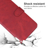 For DOOGEE V20 Pro Leather Phone Case(Red)