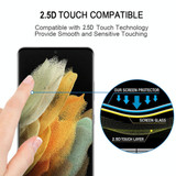 For Samsung Galaxy S21 Ultra 5G 25pcs 3D Curved Edge Full Screen Tempered Glass Film