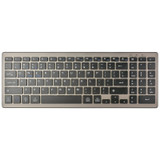 168 2.4Ghz + Bluetooth  Dual Mode Wireless Keyboard + Mouse Kit, Compatible with iSO & Android & Windows (Black)